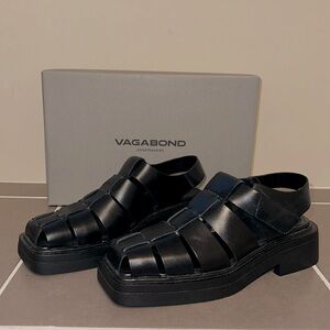 NEW Vagabond Shoemakers Black Sandal